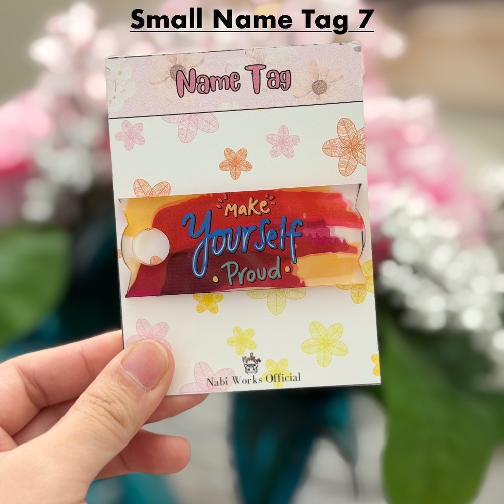 20/30 oz Stanley Tumbler Acrylic Nameplate Accessories H2.0 Stanley Name Tag - S
